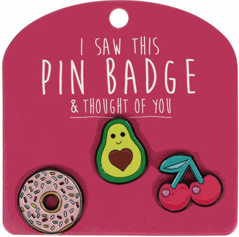Gama Brands Set of Pins Donut Avocado & Cherry 3pcs 14444801