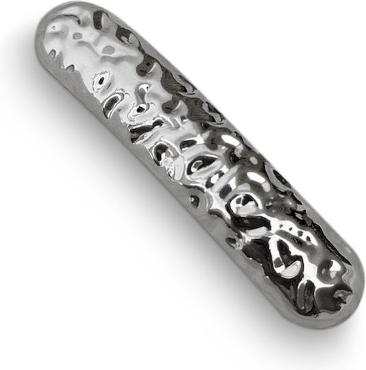 Sculptural Hair Bar Fantasy In Silver Stainless Steel