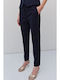 Damenhose in Regulärer Passform Blau Marine