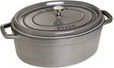 Staub La Cocotte Oval Cast Iron Dutch Oven 40x33cm 6.7lt
