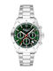 Gant Greenfield Men's Watch 41mm Chronograph Battery with Silver Stainless Steel Bracelet