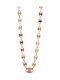 Women's Silver Gold Plated Theta Neck Chain