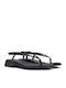 Dana Leather Women's Sandals Black