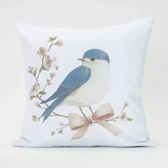 Borea Throw Pillow 20 White 45x45cm