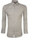 Long Sleeve Striped Gray Shirt