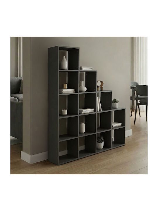Етажерка Scala Антрацит 129.5x29x129.5см