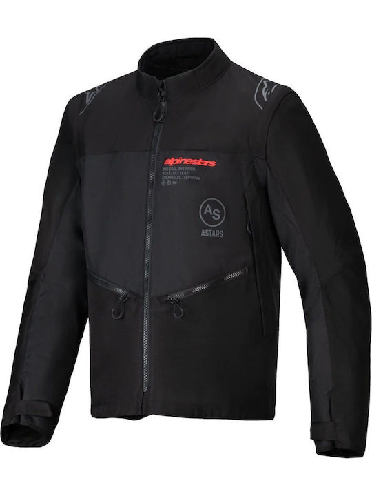 Alpinestars Pro-Dura Winter Herren Motorradjacke Wasserdicht Schwarze