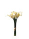 Künstliche Kranichblumen Pvc Weiß Blumenstrauß 35cm