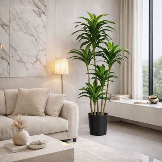 Künstliche Dracaena Topfpflanze 130cm 80708