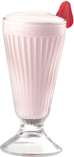Cristar Milkshake Set Glasses Glass 284ml 24 Pieces