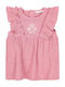 Girls Dress Floral Pink Blush