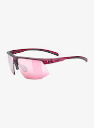 Uvex Fahrradbrillen mit Rosa Rahmen und Spiegel / Transparente / Photochrom-Fasern