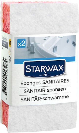 Σφουγγάρι Καθαρισμού Μπάνιου 2 Τμχ Starwax 1398