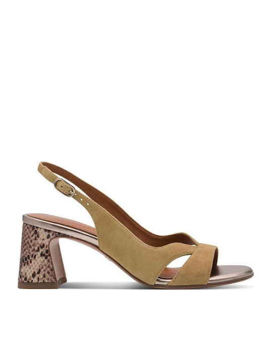 Leather Sandals Tabac