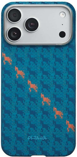 Pitaka Back Cover Kunststoff 1.42mm Blau (iPhone 17 Pro)