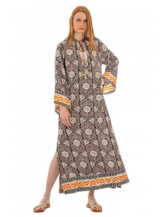 Platinum Fashion Women's Beachwear Caftan Multi Color
