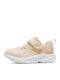 Horizon Jr Kids Sneakers with Hoop & Loop Closure Beige