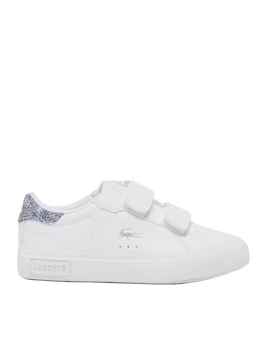 Powercourt Παιδικά Sneakers με Σκρατς Λευκά