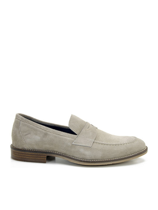 Damiani Suede Ανδρικά Μοκασίνια σε Καφέ Χρώμα