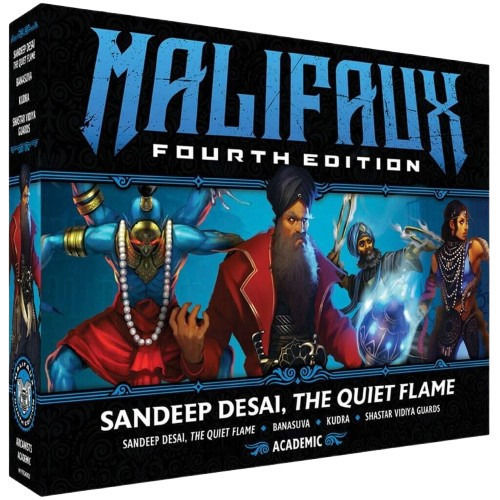 Malifaux 4e Arcanists Sandeep Desai Quite Flame