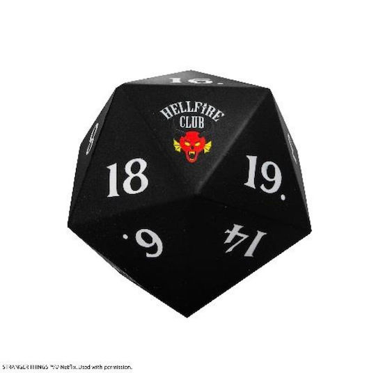 Stranger Things Hellfire Club Squishy Dice 15cm