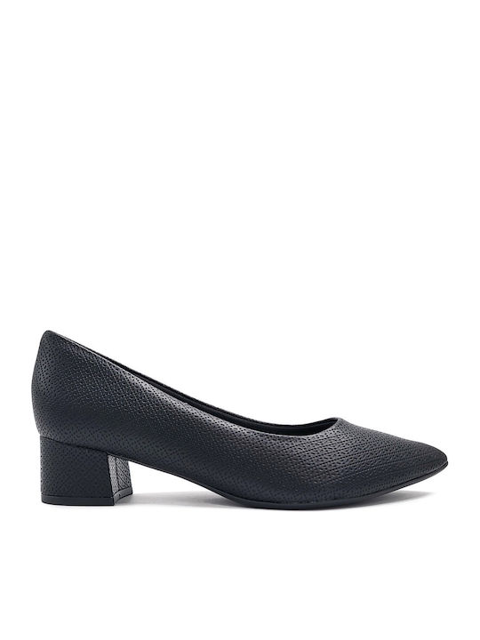 Heels with Low Heel Black