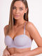 Λιλά Strapless Σουτιέν Push Up