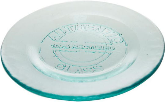 Vidrios San Miguel Shallow Glass Transparent Plate 28cm 6 Pieces