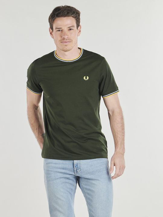 Fred Perry Twin Tipped T-shirt Green