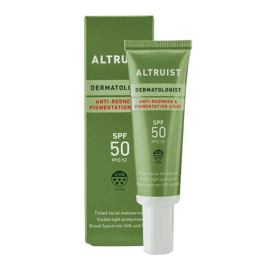 Altruist Anti Redness and Pigmentation Αντηλιακό Προσώπου SPF50 30ml