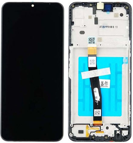 Οθονη Samsung A22 5g A226 Τζαμι Μαυρο Κ Frame Oem