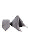 Men's Tie Handkerchief 6cm Nino Venturi Z233 Camel