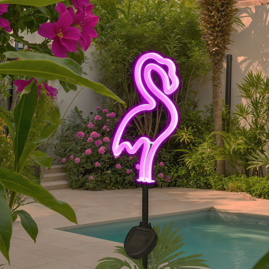 Ludi Spiked Solar Light Flowerpot with Photocell IP44