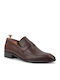 Leather Men's Moccasins in Brown Colour