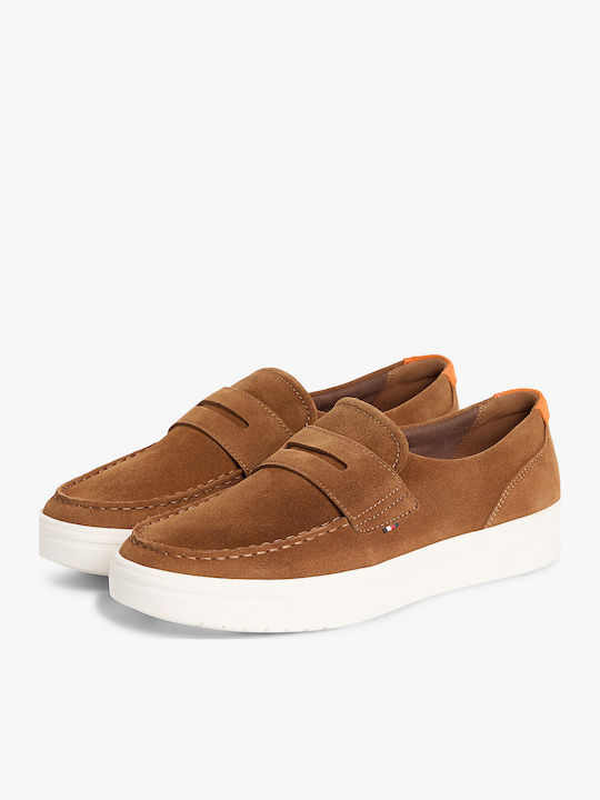 Tommy Hilfiger Мъжки Мокасини Кафяви