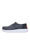 Wendy Rise Chambray Women's Moccasins in Black Colour