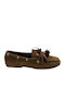 Women's Moccasins in Brown Colour