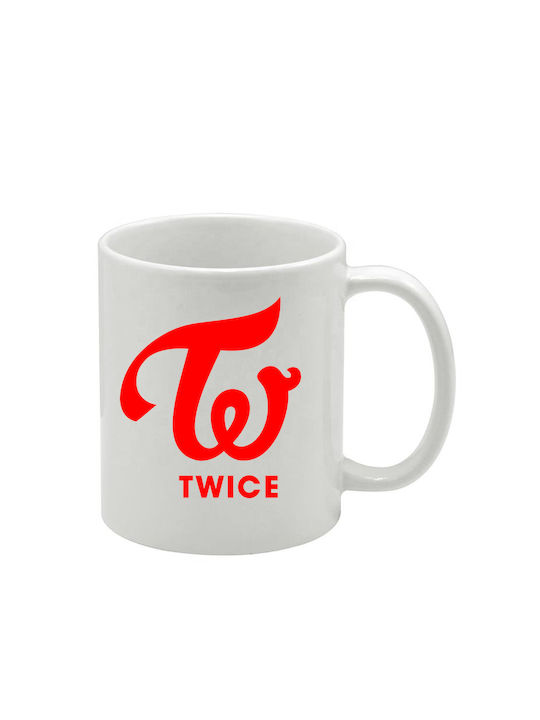 Λευκή Κούπα Kpop Twice