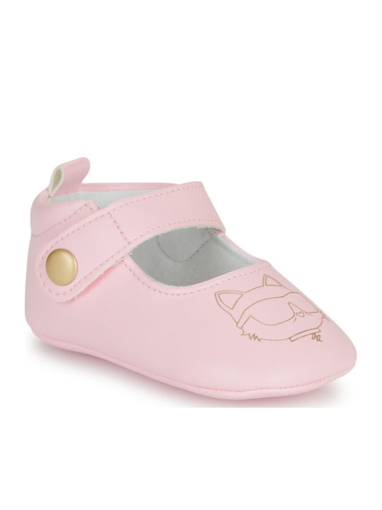 Karl Lagerfeld Weiche Sohlenschuhe für Babys Rosa