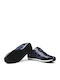 Leather Men's Casual Shoes Blue
