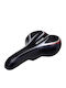 Avizar Șa Mare De Bicicletă 25 X 19 Cm Cu Arcuri Ideală Pentru Biciclete De Oraș Și De Munte Neagră