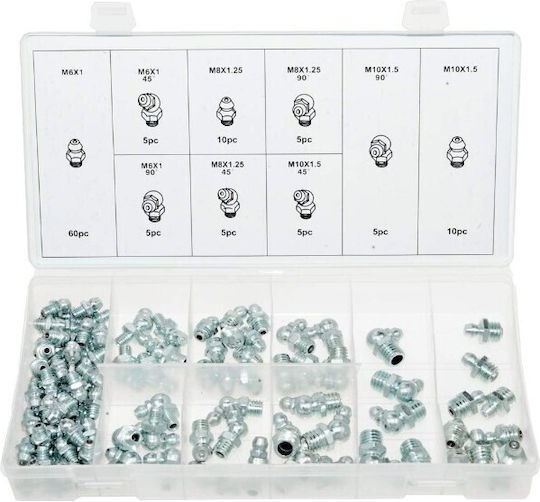 27313 Schmiernippel Werkzeugzubehör Set 110 Stück
