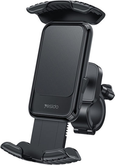 Bicycle Phone Holder 360 Rotation One-touch Stabilization 4.7-7 Inch Yesido Black