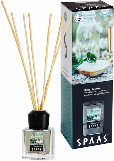 Αρωματικό Xώρου Sticks Spaas Άρωμα Minty Hammam Χωρητικότητα 50ml