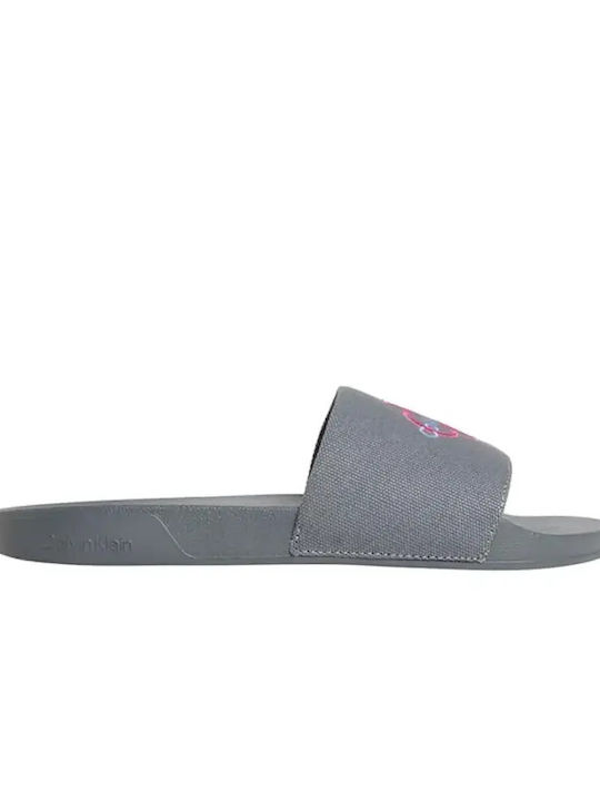 Calvin Klein Slides σε Γκρι Χρώμα