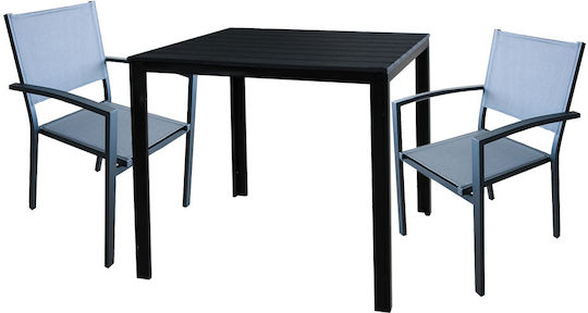 Set Dining 3 Piese Maro Set Dining 3 Piese Maro