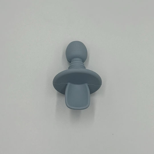 Dodo's Land Baby Spoon with Heat Sensing Silicone for 6+ Months Blue