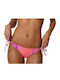 Bikini Slip Cu Dantelă Roz