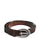 Leather Women's Brown Belt 8535.9018.N-brown