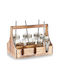 Zeller Чаша За Коктейли От Стъкло Със Сламка